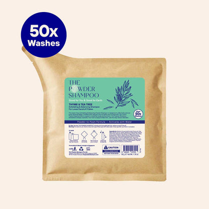 Exfoliating Powder Shampoo (Refill pack)